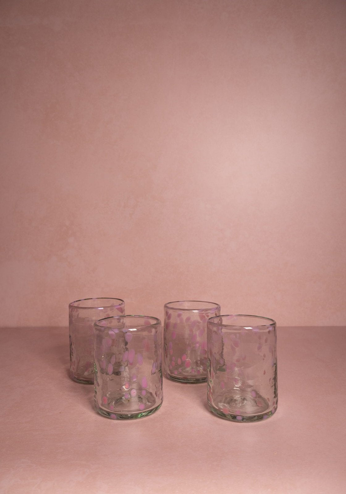 Louisa Confetti Tumbler, Pink