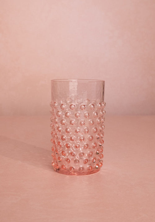 Pink Dew Drop Tumblers - Set of 4