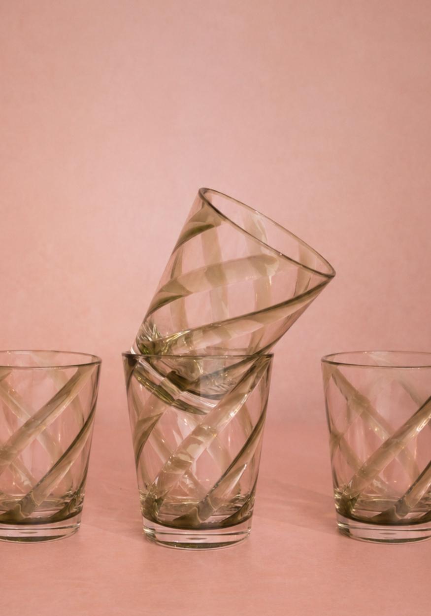 Poolside Gossip - Green Acrylic Tumbler x 6