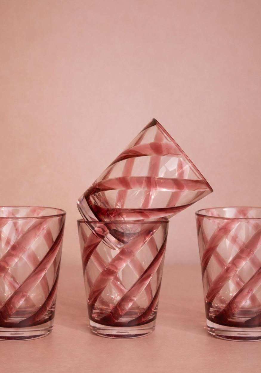Poolside Gossip - Red Acrylic Tumbler x 6
