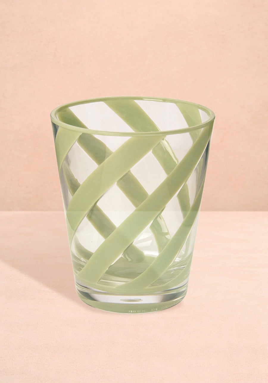 Poolside Gossip Sage Green Acrylic Tumbler -  Set of 6