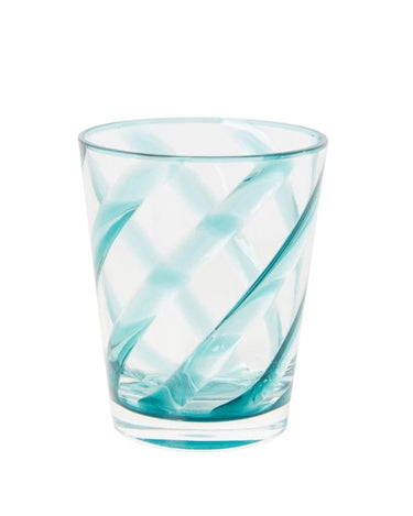 Poolside Gossip - Translucent Turquoise Tumbler x 6