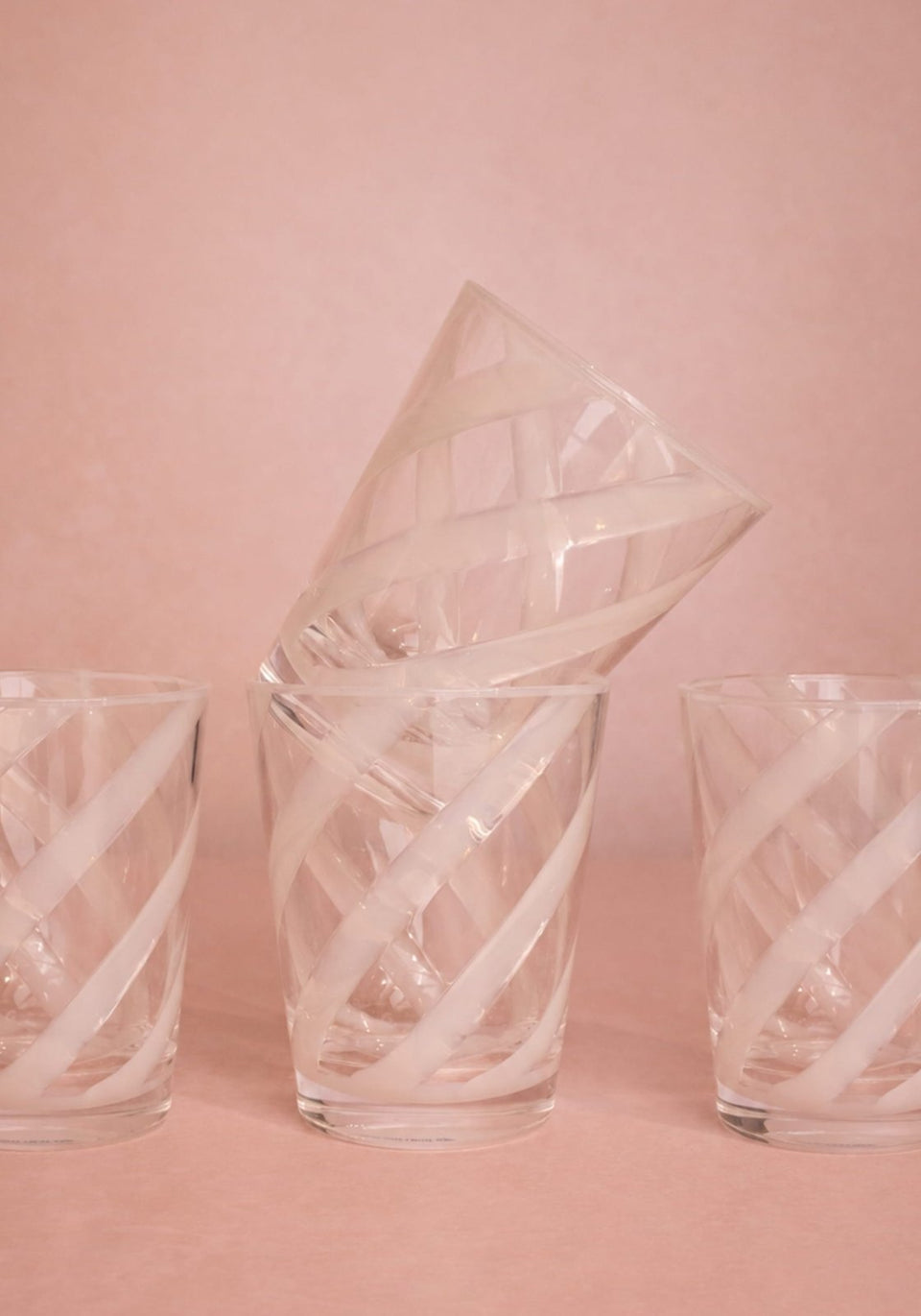 Poolside Gossip - Translucent White Acrylic Tumbler x 6