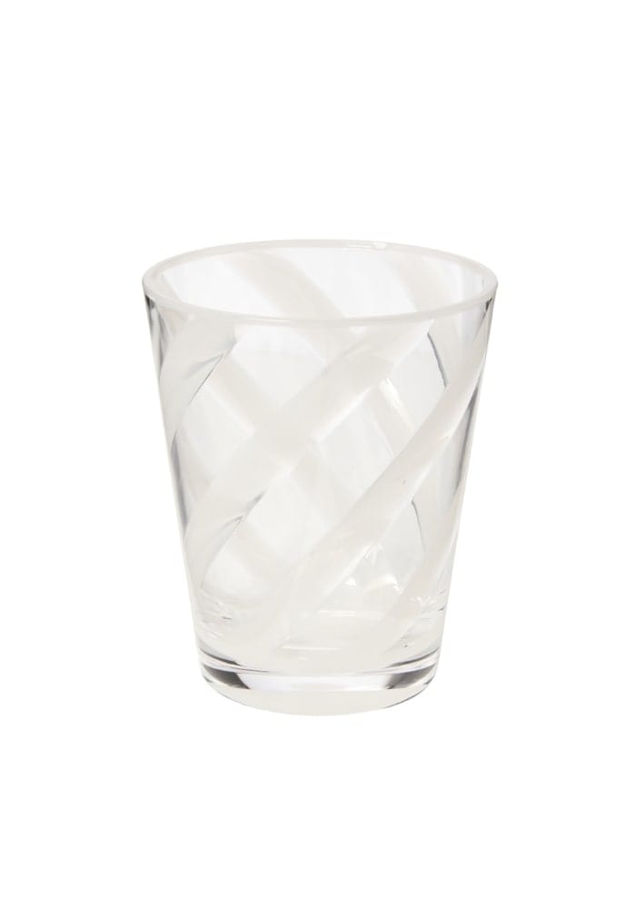 Poolside Gossip - Translucent White Palm Springs Tumbler x 6