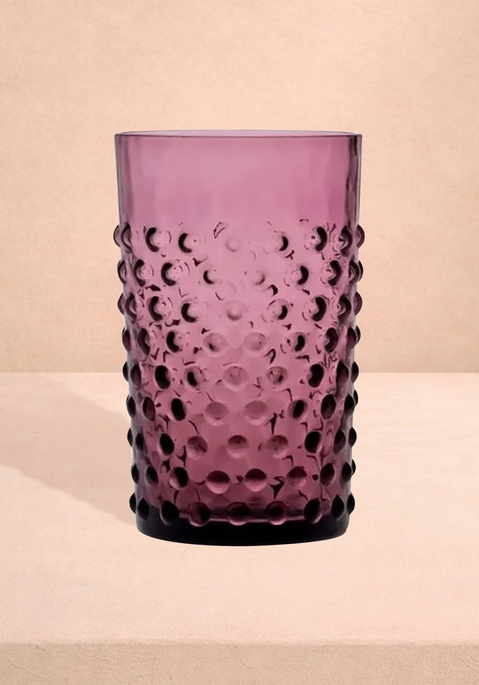 Glasses Violet Dew Drop Tumblers - Set Of 4