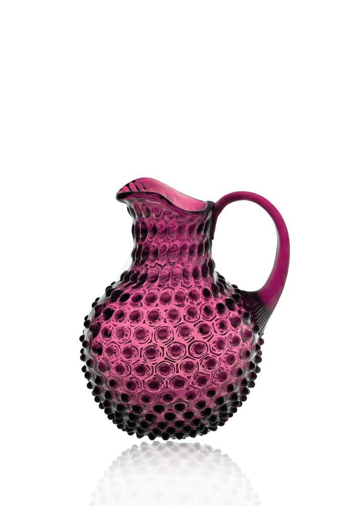 Violet Jug with 4 Tumblers