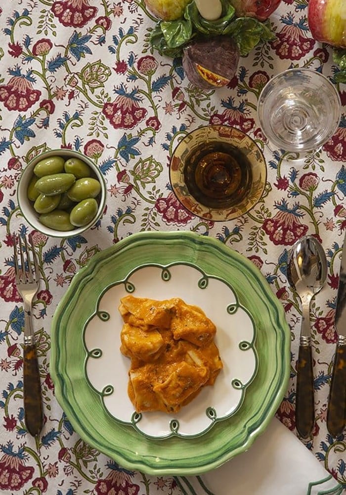 Glorious Green Scalloped Nibbles Bowl - Set of 4 - Casa by Josephine Jenno