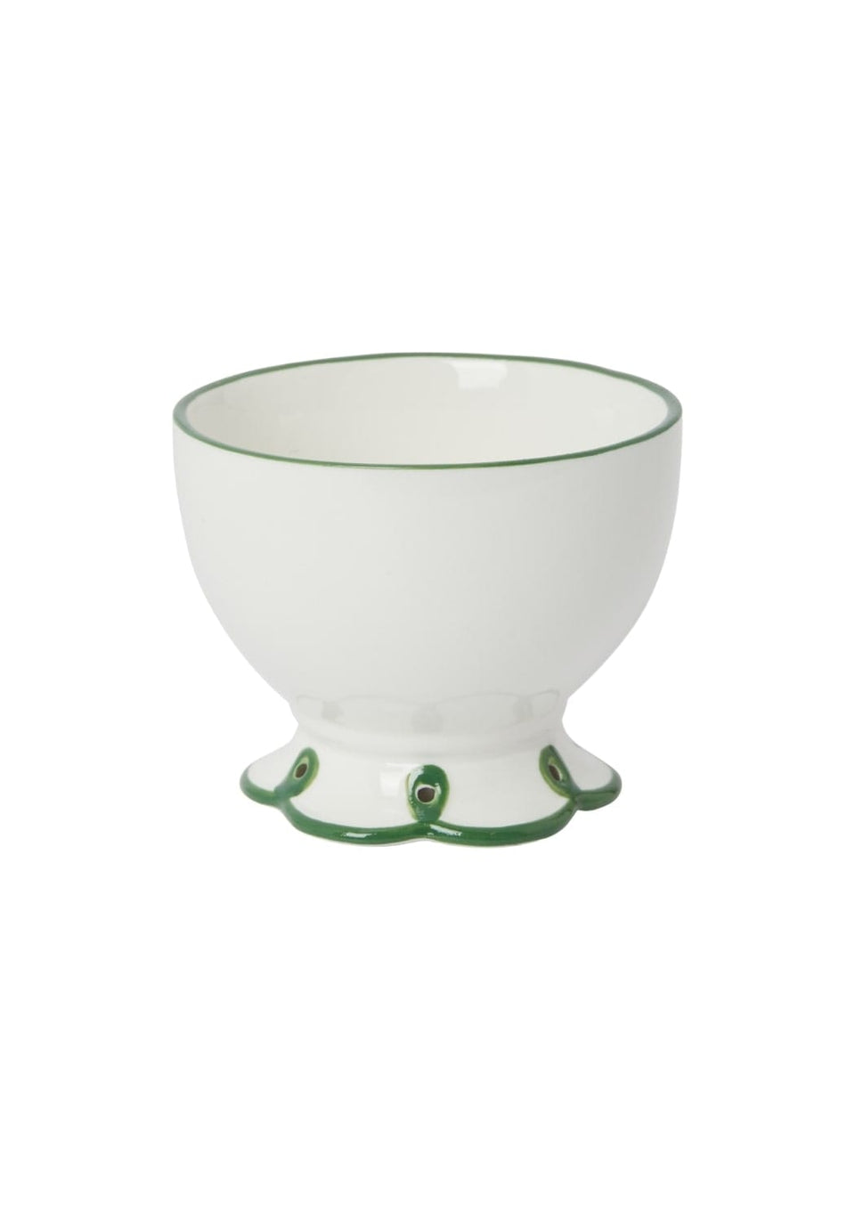 Glorious Green Scalloped Set