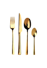 Gold Cutlery 16pc Set - Casa by Josephine Jenno