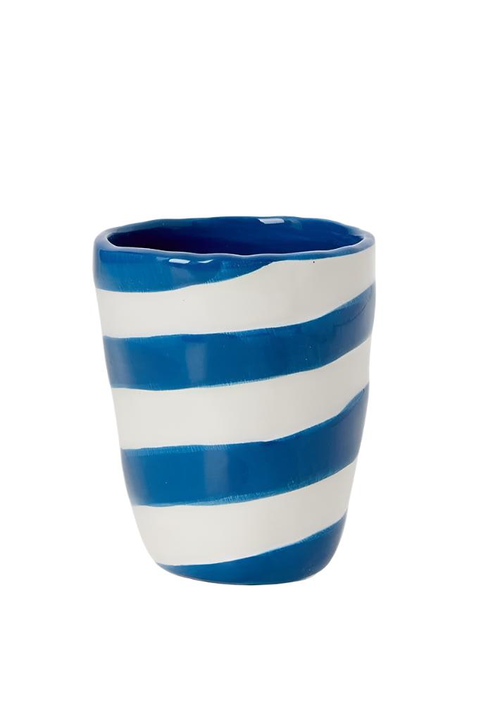 Gorgeous Striped tumblers (Cinco de Mayo) - Set of 4 - Casa by Josephine Jenno