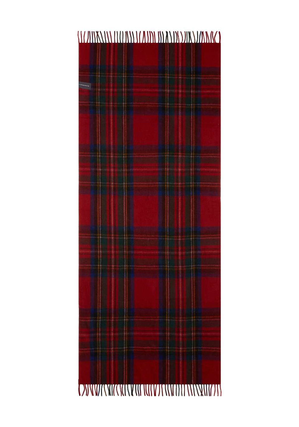 Gorgeous Wool Throw Blanket in Stewart Royal Tartan - Casa by Josephine Jenno