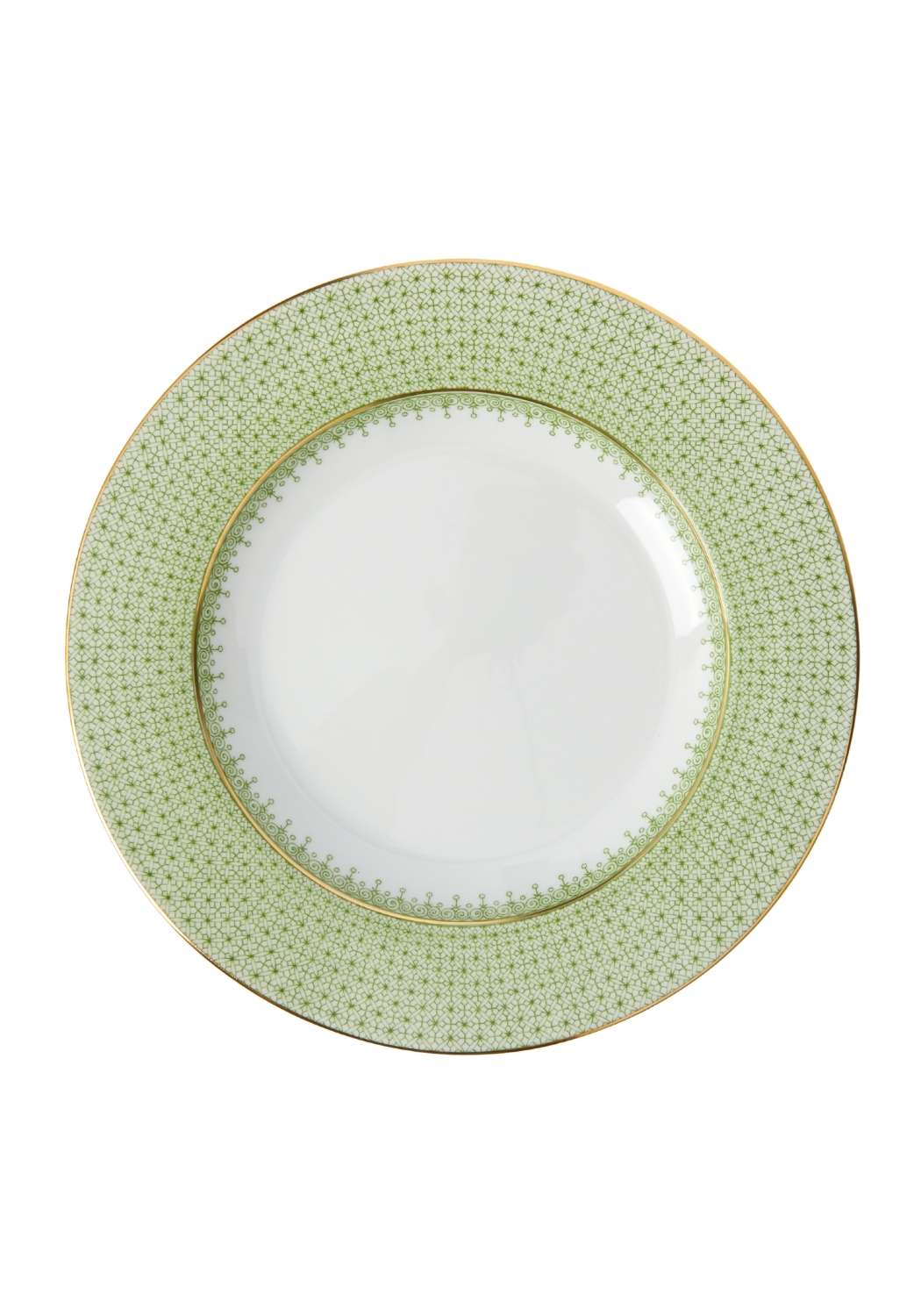Green Apple Lace Dinner Plates - Set of 4 - Casa by Josephine Jenno
