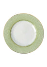 Green Apple Lace Dinner Plates - Set of 4