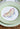 Green Apple Lace Plate Butterfly Side/Pudding Plates - Set of 4 - Casa by Josephine Jenno