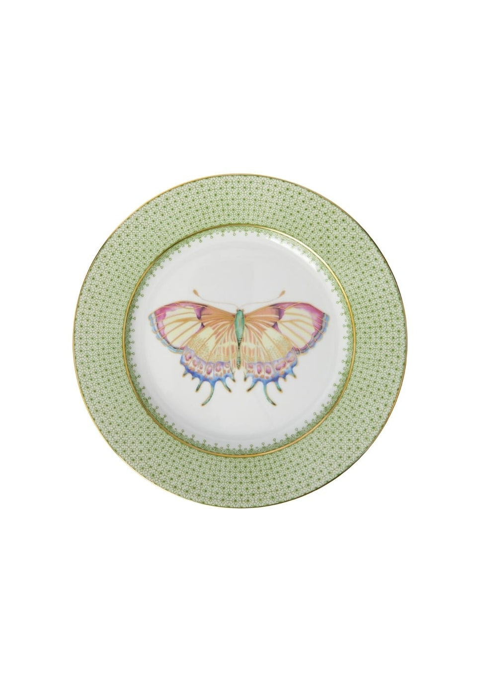 Green Apple Lace Plate Set