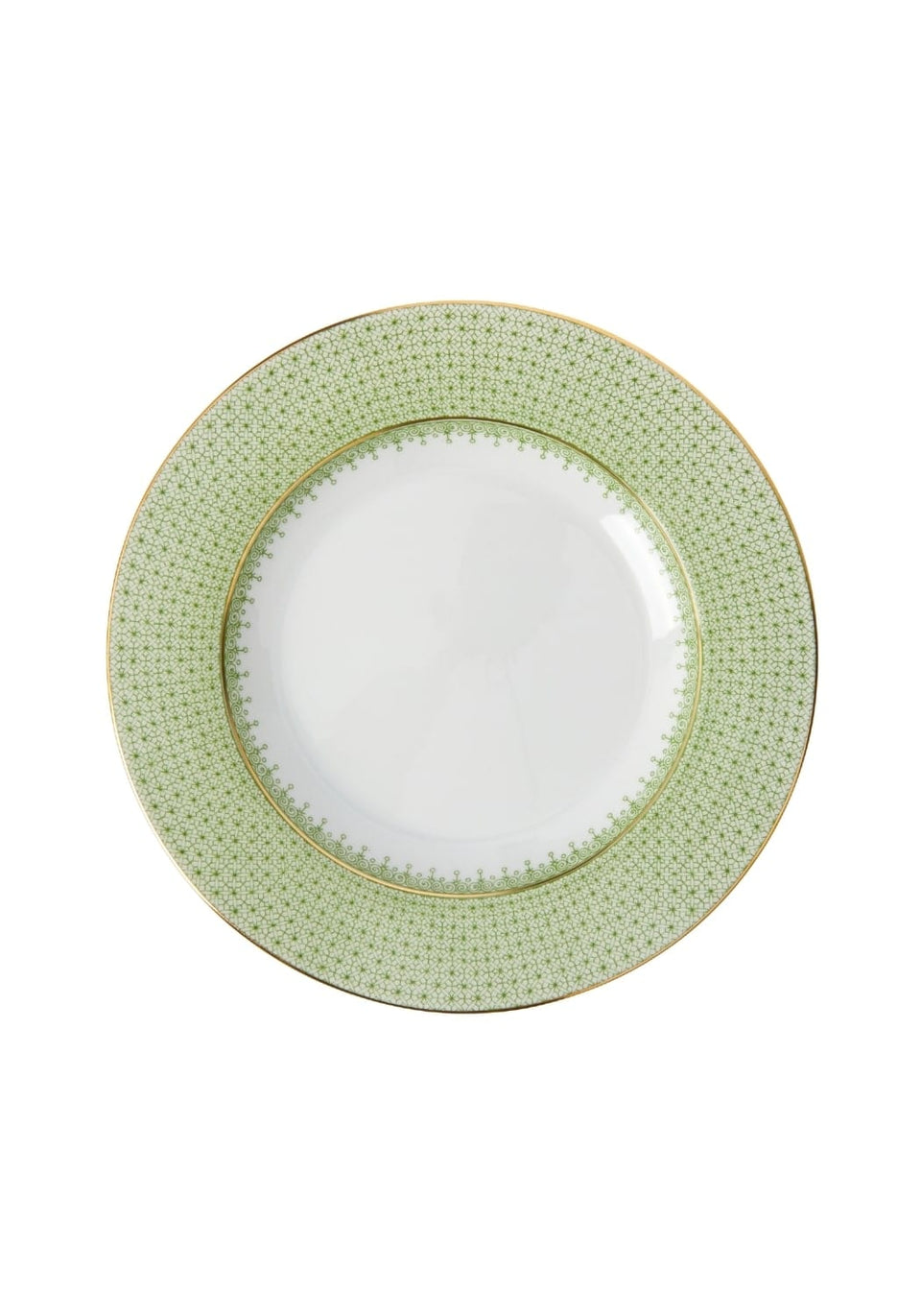 Green Apple Lace Plate Set