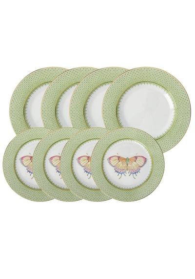 Green Apple Lace Plate Set