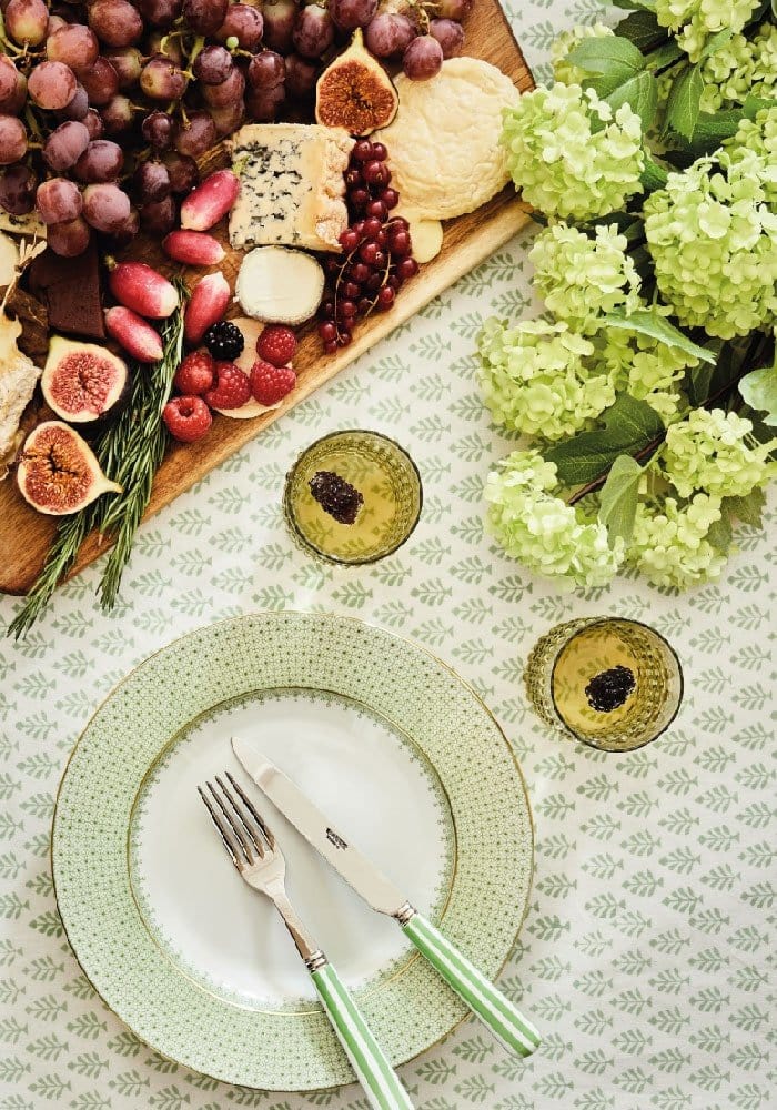 Green Dream Tablecloth - Casa by Josephine Jenno