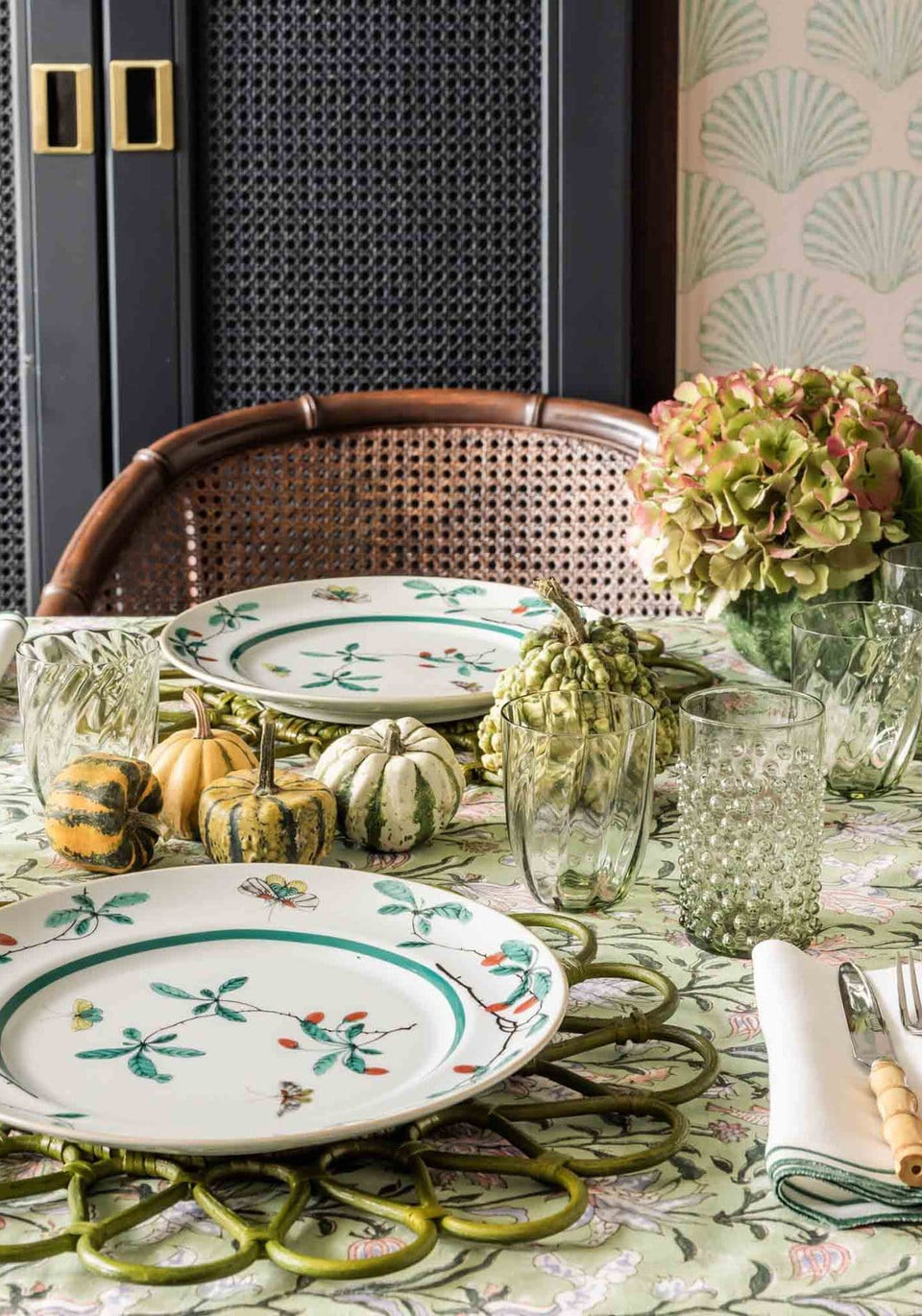 Green with Envy Tablecloth - Casa by Josephine Jenno