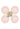 Harbour Island Round Rattan Charger Placemat Pink - Set of 4 - Casa by Josephine Jenno