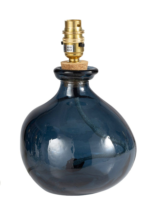 Henrietta Glass Orb Base - Petrol