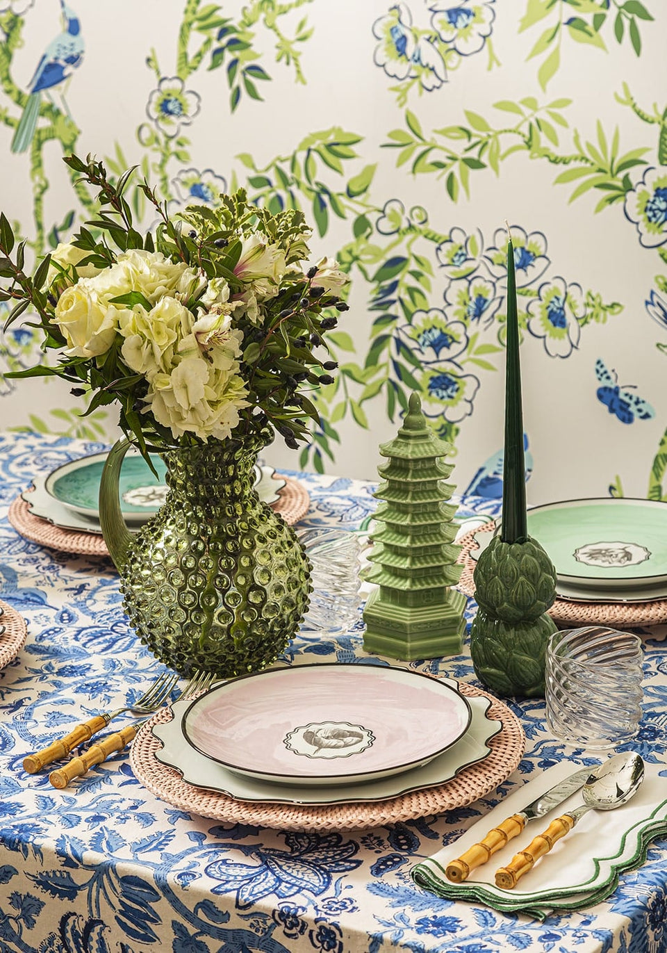 Herbariae by Christian Lacroix Dessert / Side Plates - Set of 4 - Casa by Josephine Jenno