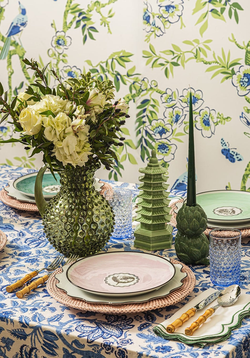 Herbariae by Christian Lacroix Dessert / Side Plates - Set of 4 - Casa by Josephine Jenno