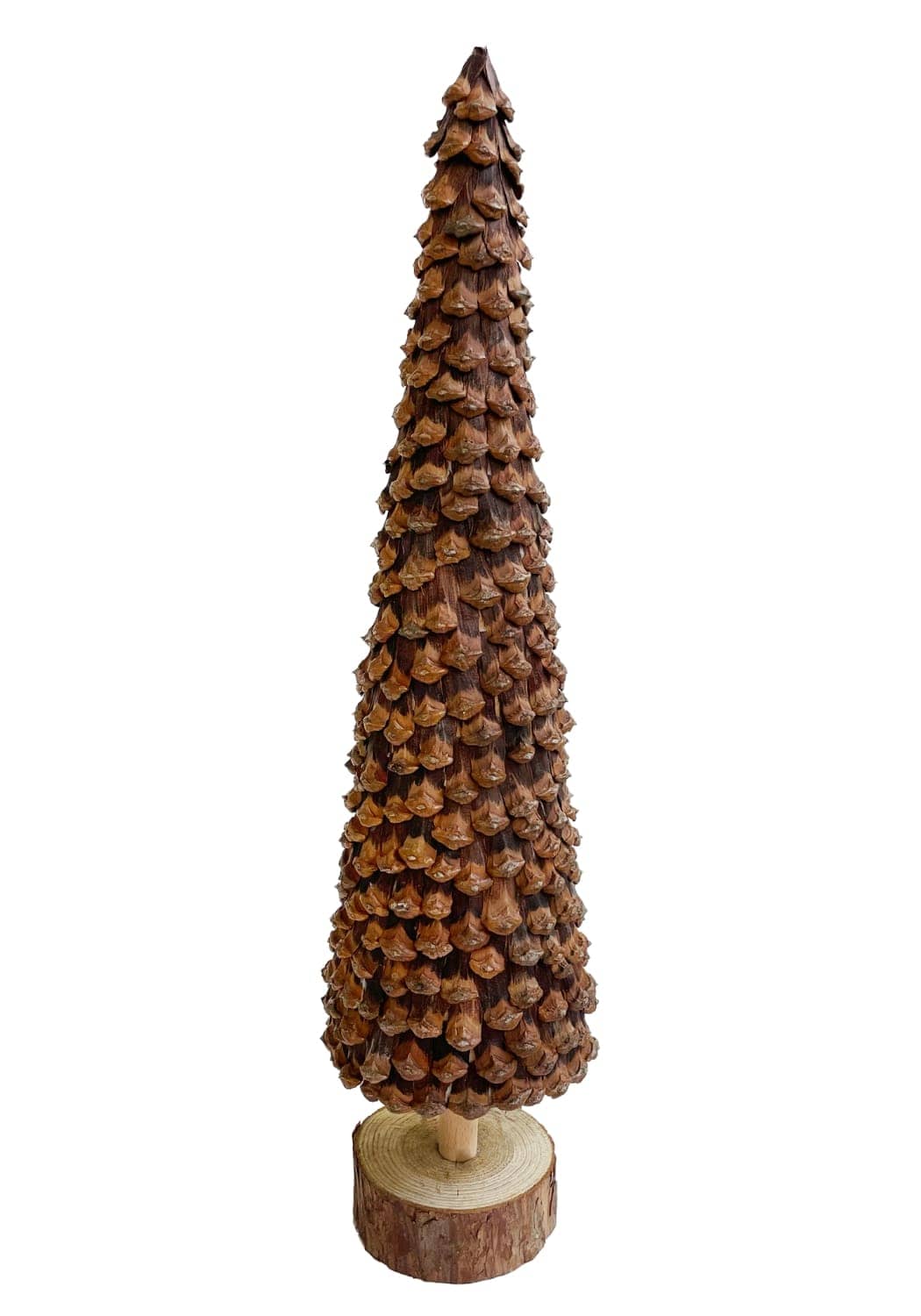 Holly Pinecone Christmas Tree