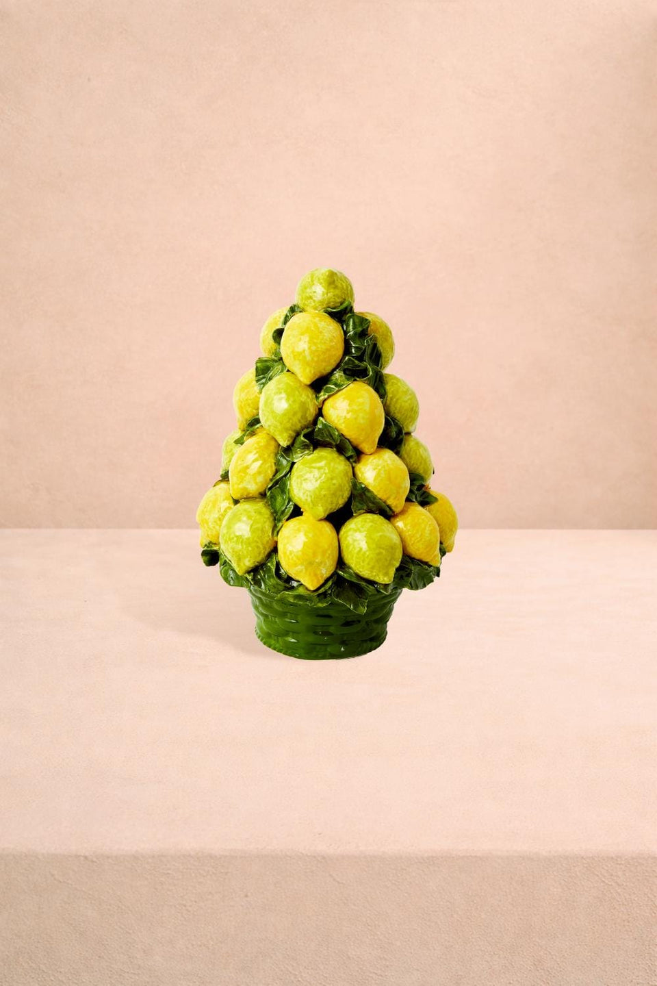 An Italian Mid-Century Ceramic Lemon Basket