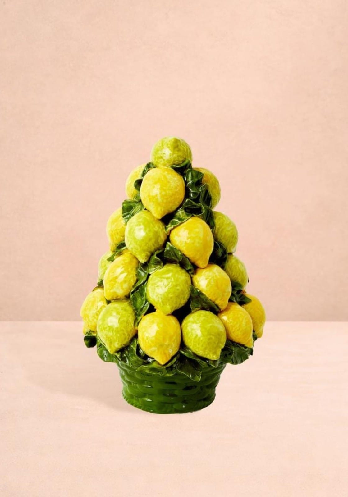 Home Decor An Italian Mid-Century Ceramic Lemon Basket