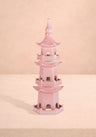 Chinoiserie Rose Pagoda in Blush Pink