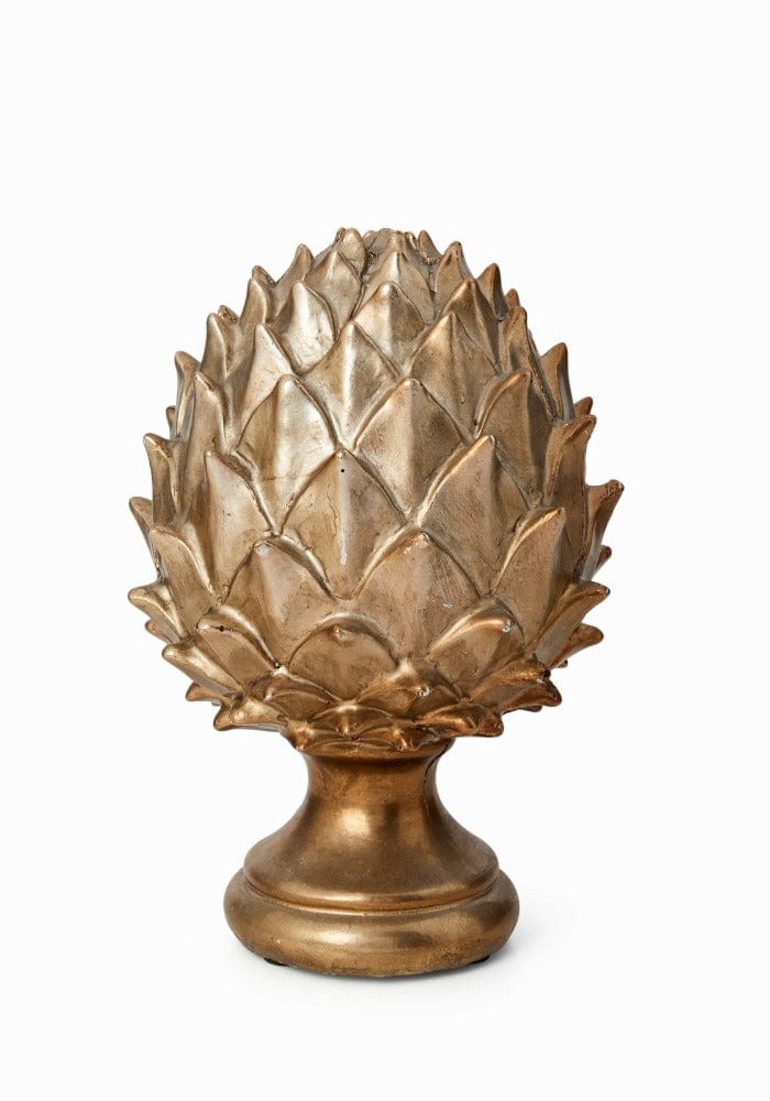 Gold Pinecone Finial - Small