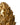 Tall Gold Pinecone Finial - Small