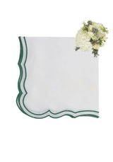 Hortensia Green Napkins - Set of 4 - Casa by Josephine Jenno