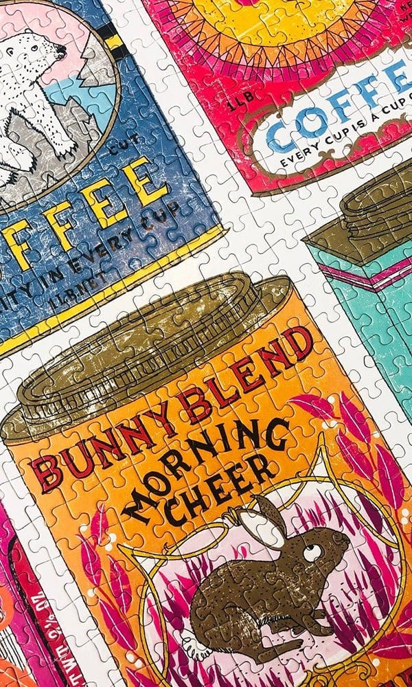 Hot Stuff by Charlotte Farmer - 1,000 piece premium puzzle - Casa by Josephine Jenno