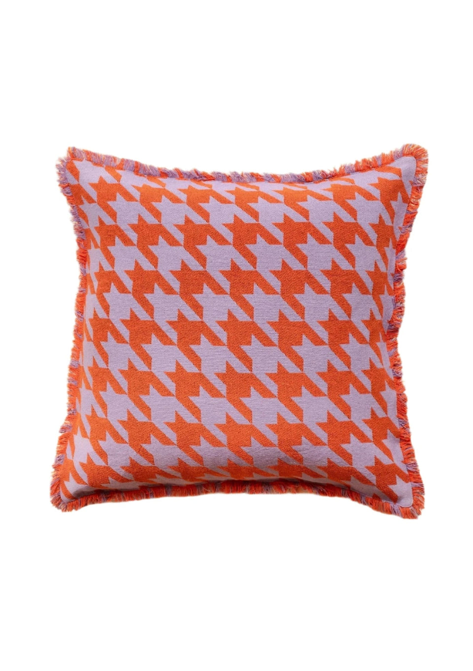 Houndstooth Cotton Cushion Cover - Casa by Josephine Jenno