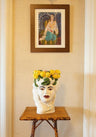Italian Woman with Lemons Vase Moro Head