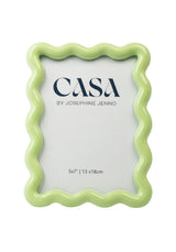Ivy Mint Ripple Frame 7x5" - Casa by Josephine Jenno