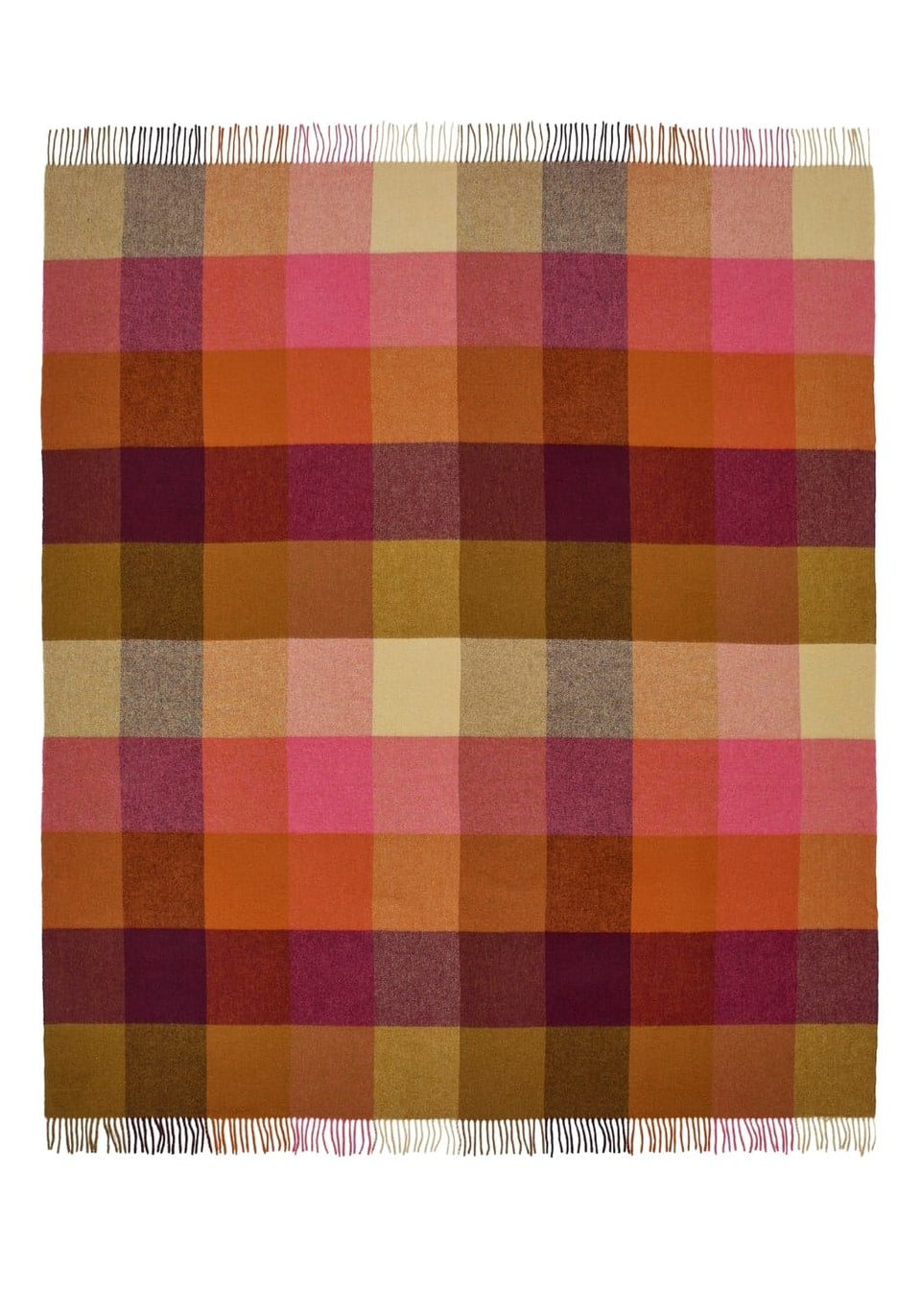 Ivy's Autumn Spice Plaid Throw - Casa by Josephine Jenno