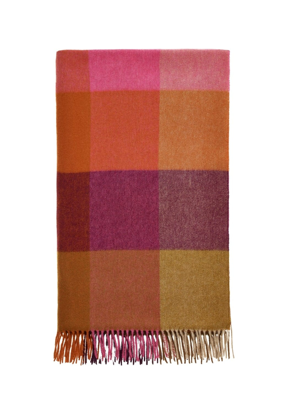 Ivy's Autumn Spice Plaid Throw - Casa by Josephine Jenno