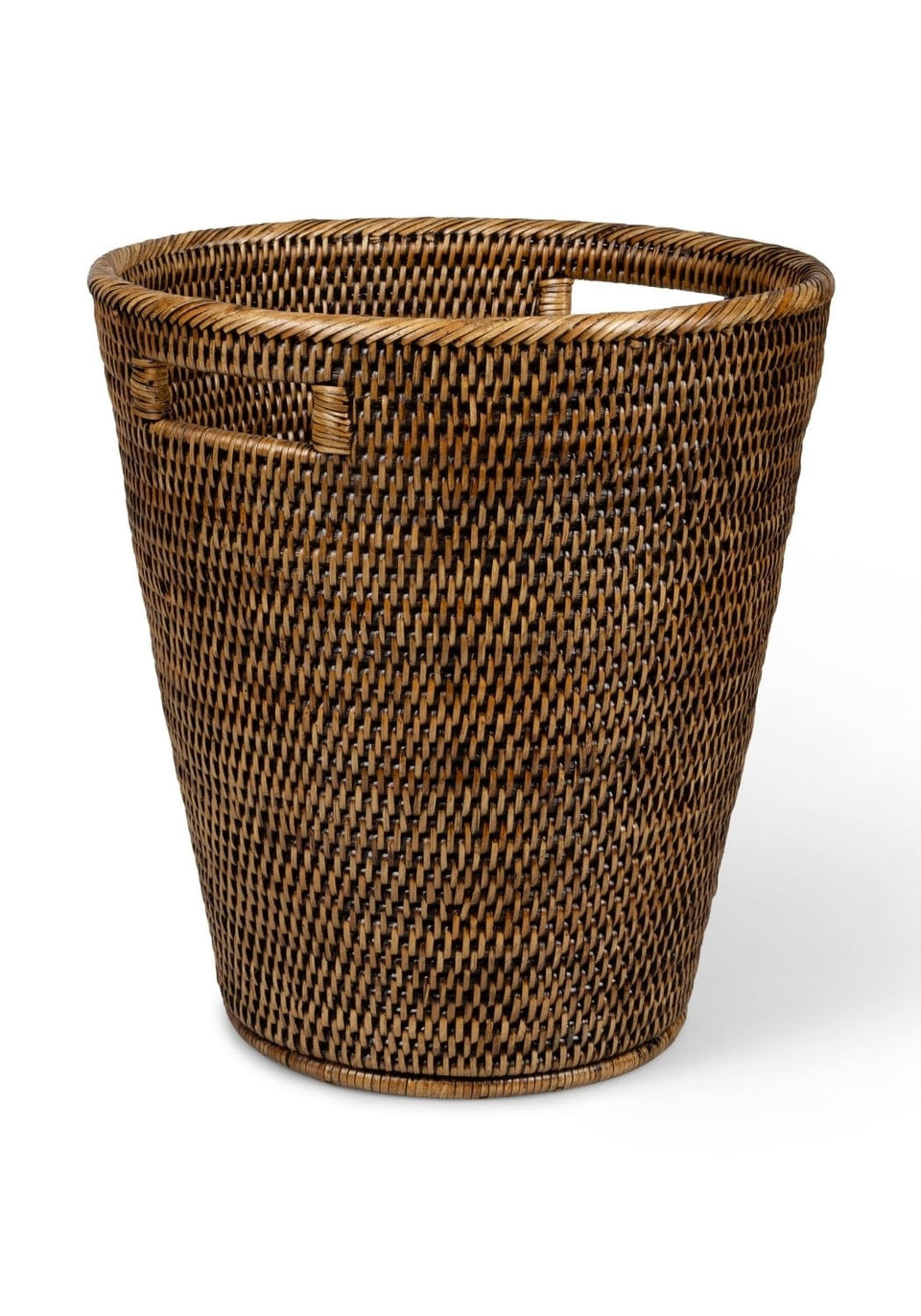 Jane's Woven Rattan Rubbish Basket - Casa by Josephine Jenno