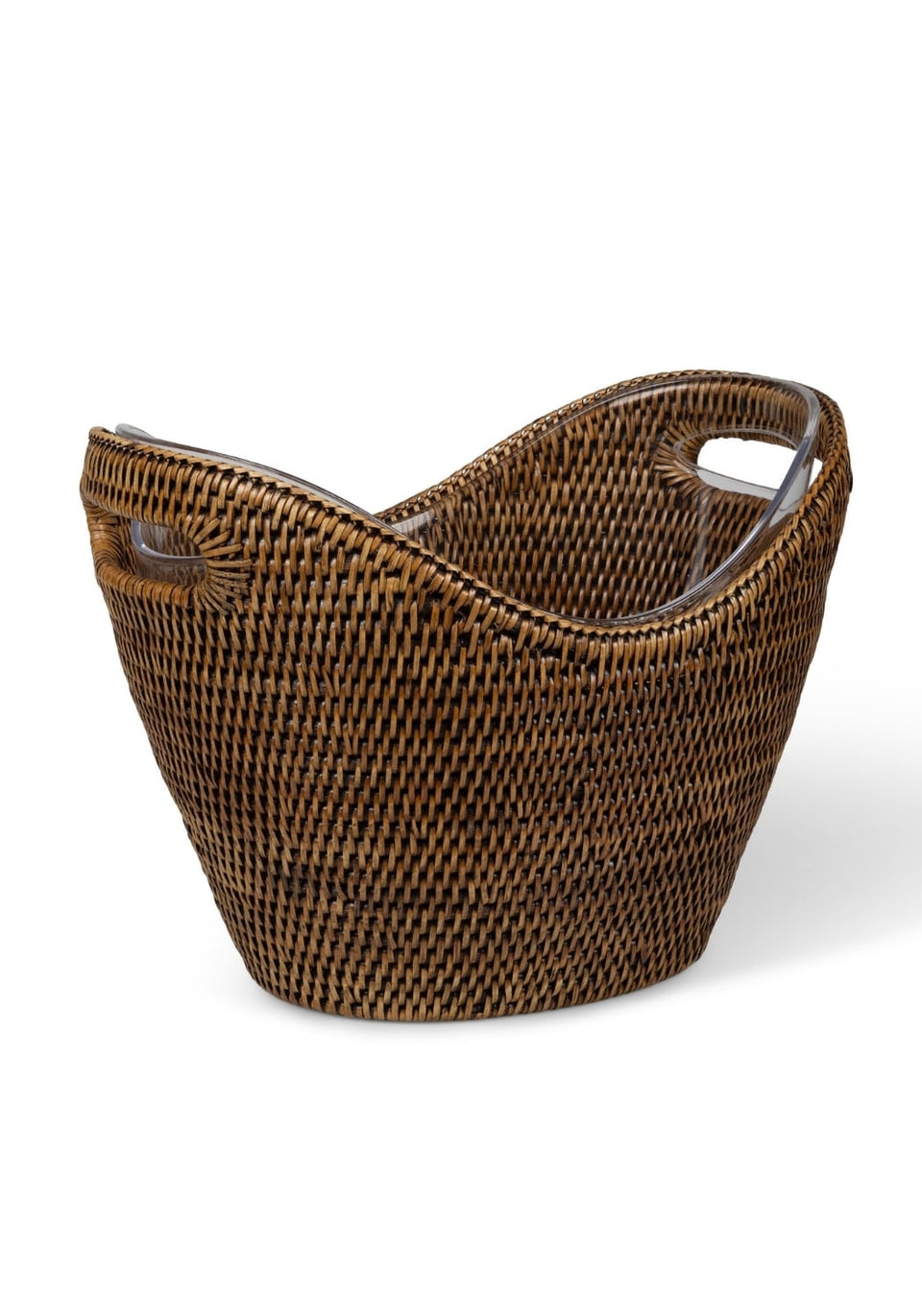 Jane's Woven Rattan Wine bucket - Casa by Josephine Jenno