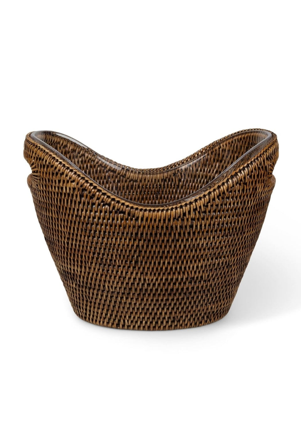 Jane's Woven Rattan Wine bucket - Casa by Josephine Jenno