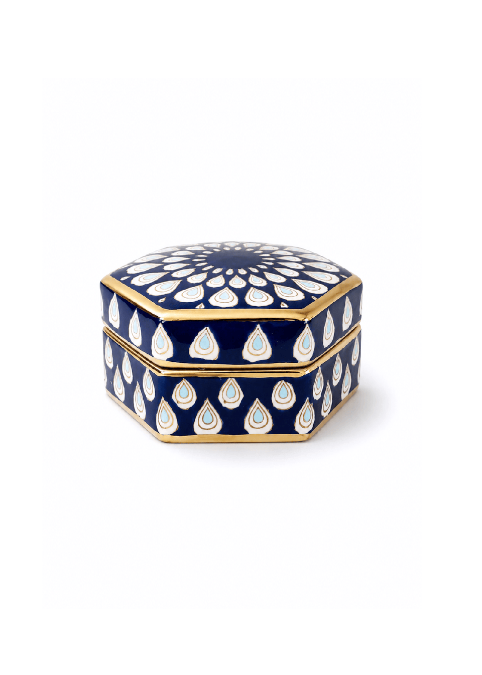 Giada Floral Mandala Jewelry Box