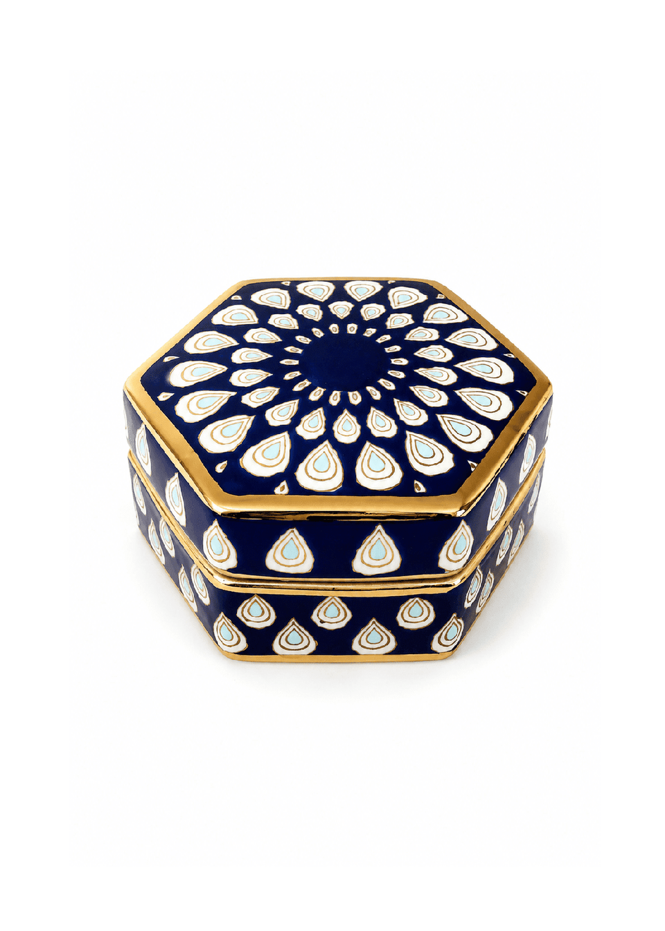 Giada Floral Mandala Jewelry Box
