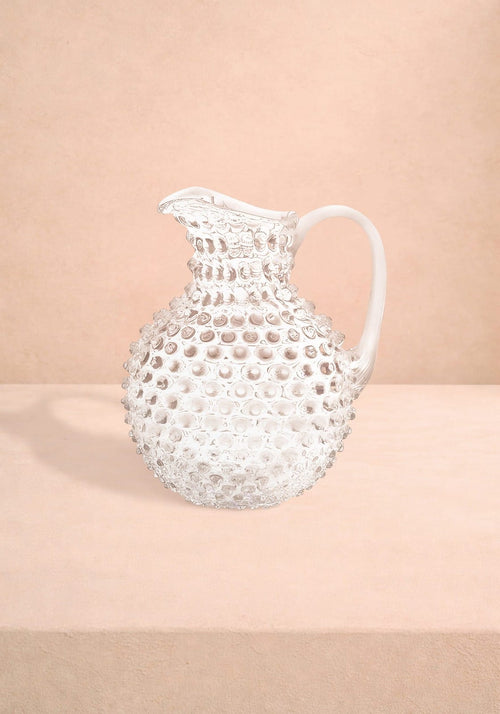 Clear Dew Drop Large Jug 2L