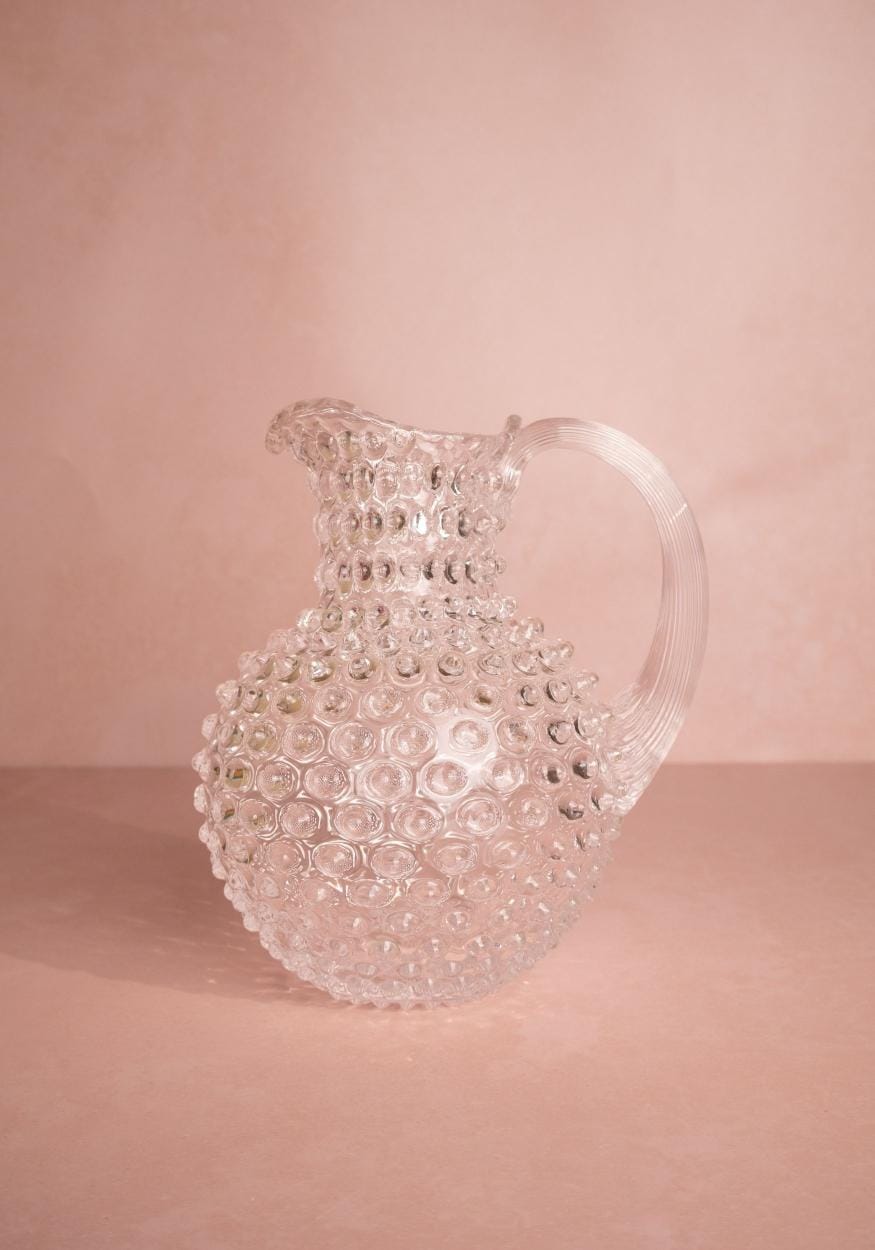 Clear Dew Drop Large Jug 2L