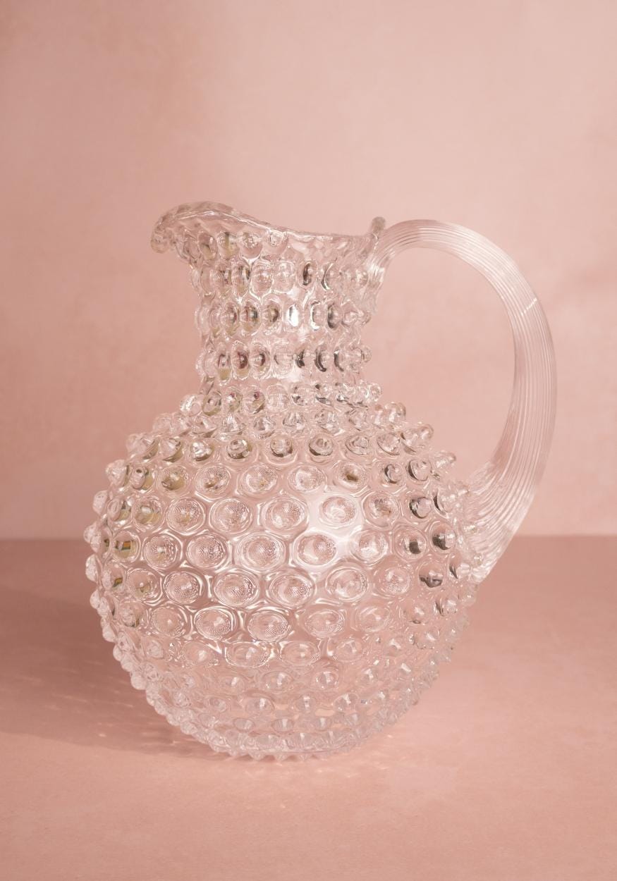 Clear Dew Drop Large Jug 2L