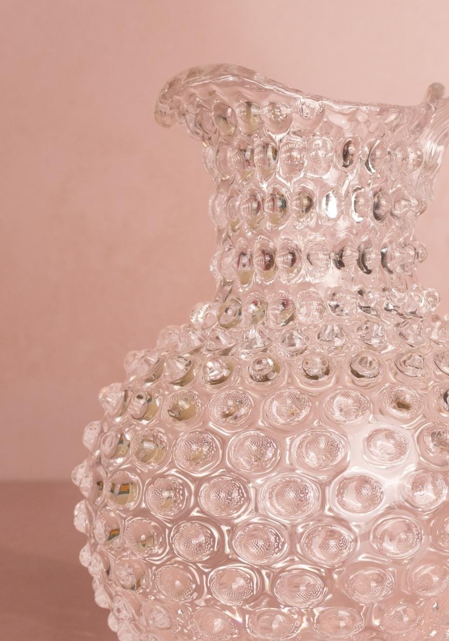 Clear Dew Drop Large Jug 2L