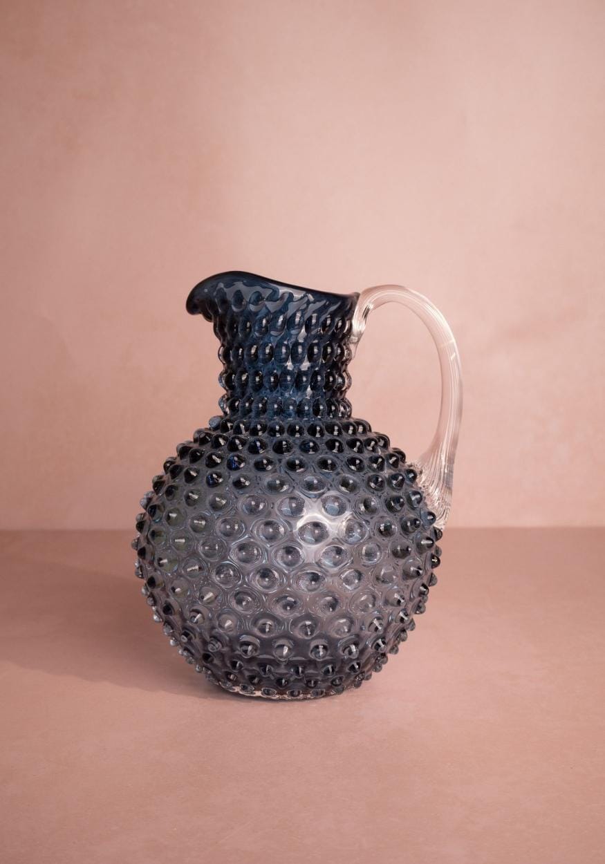 Jug Cornflower Blue Dew Drop Large Jug 2L
